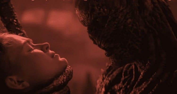 Vecna attacks a female character in Stranger Things, season 4