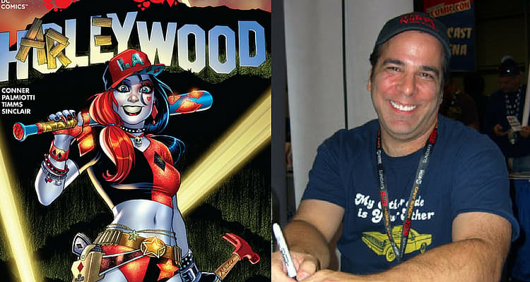 Jimmy Palmiotti and Harley Quinn