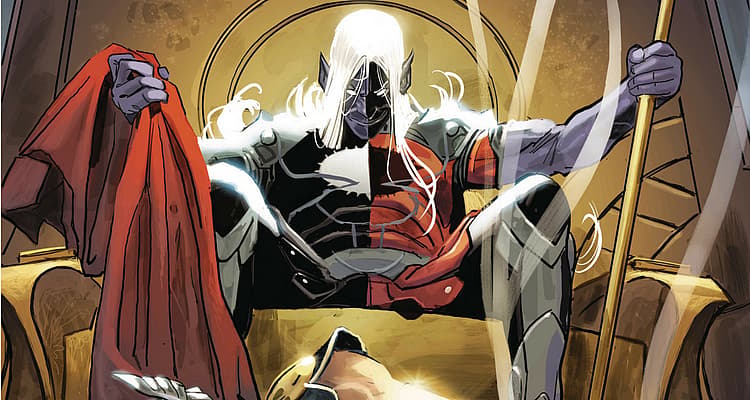 Mighty Thor at the Gates of Valhalla