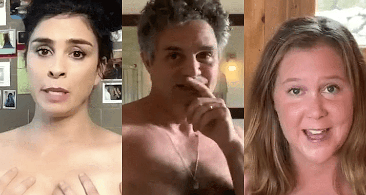 Mark Ruffalo, Sarah Silverman, Amy Schumer, and More Celebrities Debase Themselves in “Naked”