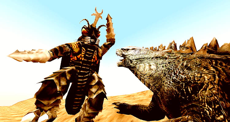 Godzilla v Megalon