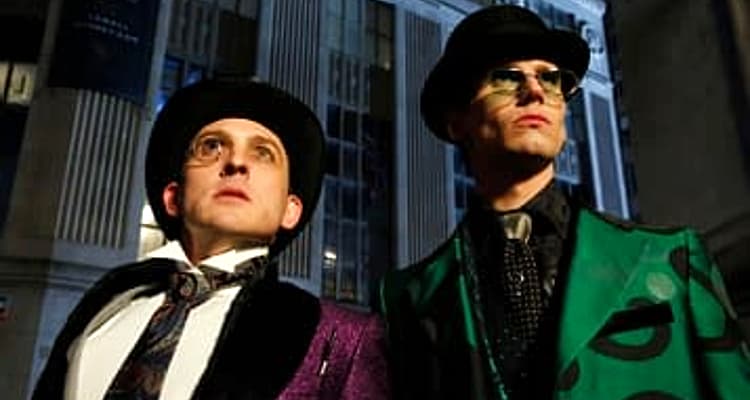 Riddler and Penguin in Gotham
