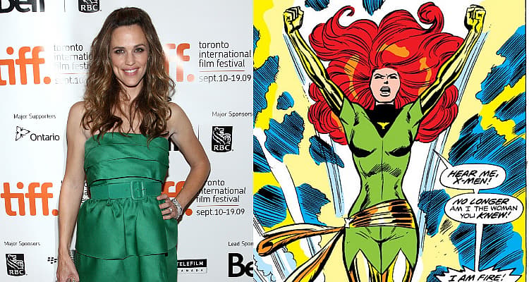 Jennifer Garner Is On Fire As Artist Datrinti Imagines Her As The X-Men's Jean Grey