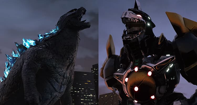 Godzilla Battles The Green Power Ranger's Dragonzord In Latest Super Power Beat Down