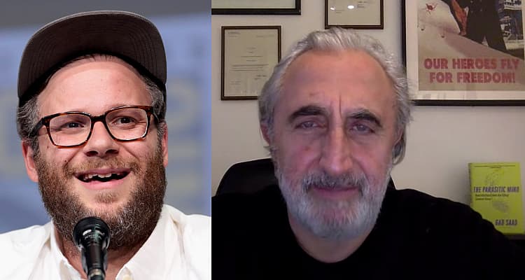 Gad Saad and Seth Rogen