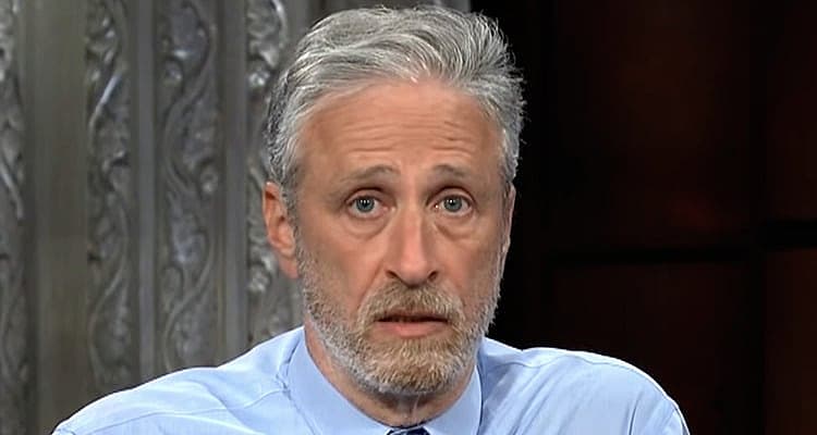 Jon Stewart Says He Finds Playing The National Anthem Before Sports Events To Be "Such A Weird