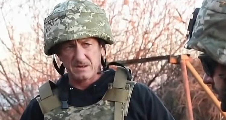Sean Penn Flees To Poland On Foot After Calling On America To Fight For Ukraine