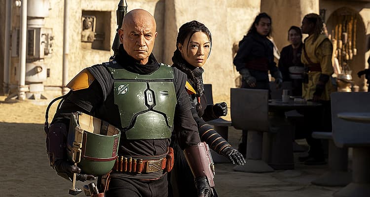Boba Fett and Fennec Shand in 'The Book of Boba Fett' (2021), Disney+