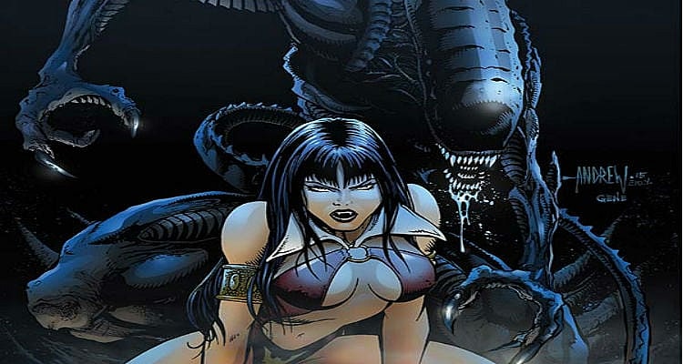 Aliens / Vampirella NYCC Exclusive Cover