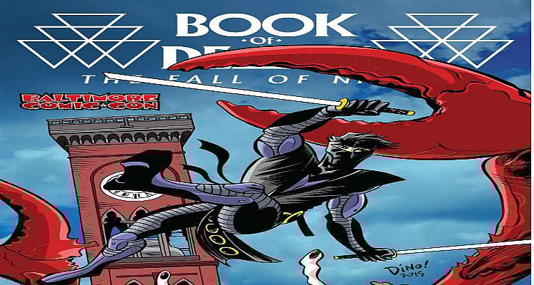 Book of Death The Fall of Ninjak #1 Baltimore Comic-Con 2015 Variant