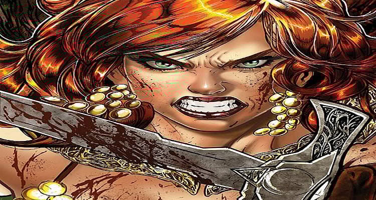 Red Sonja 18 Variant Cover by Melo