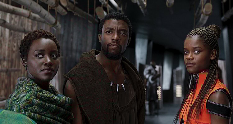 Black Panther, Shuri, and Nakia