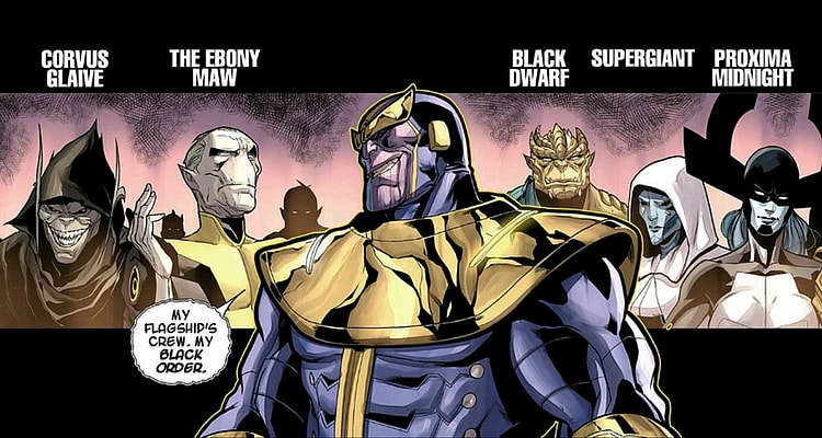 Thanos and Black Order