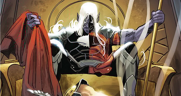 Mighty Thor at the Gates of Valhalla