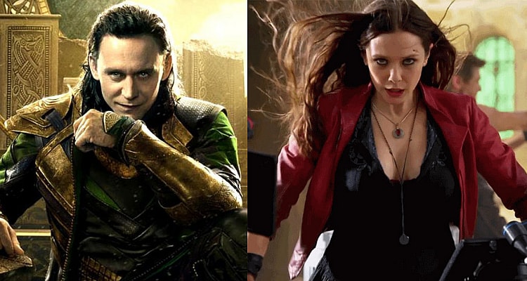 Loki and Scarlet Witch
