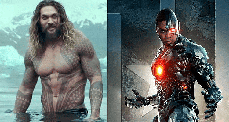 Jason Momoa and Ray Fisher