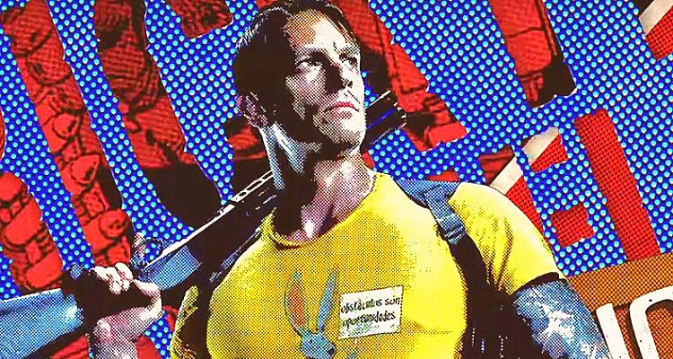 Joel Kinnaman as Rick Flag in The Suicide Squad