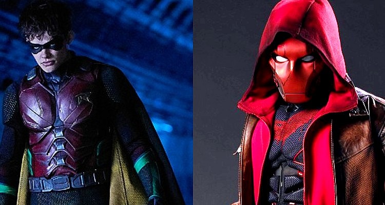 Curran Walters in Red Hood