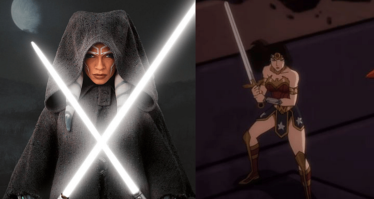 Ahsoka Tano and Wonder Woman