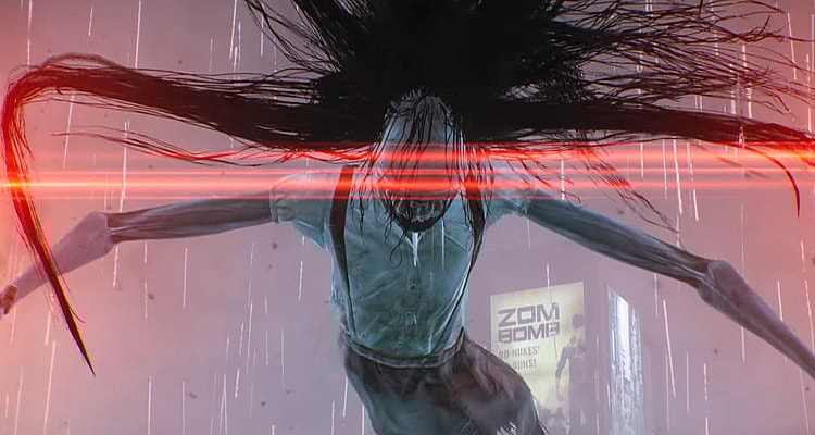 A ghost lashes out at Akito (Kensuke Nishi) in Ghostwire: Tokyo (2022), Bethesda Softworks