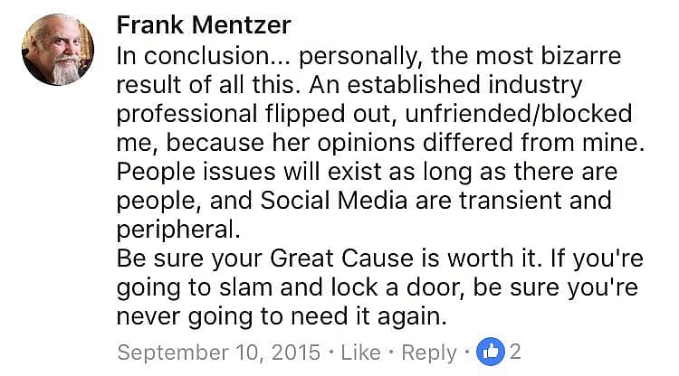 GaryCon Removes Frank Mentzer as a Guest of Honor