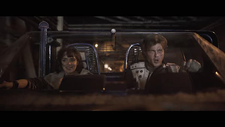 Emilia Clarke Alden Ehrenreich - Solo: A Star Wars Story