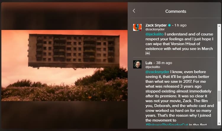 Snyder cut in march-HBOMax