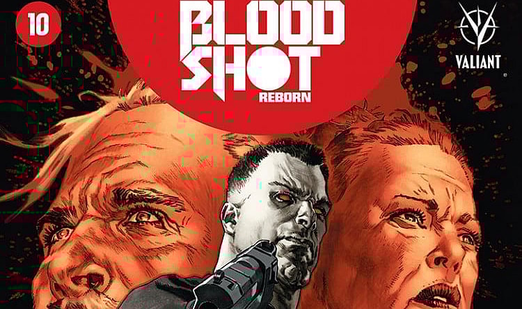 Bloodshot Reborn #10 Cover by Lewis LaRosa