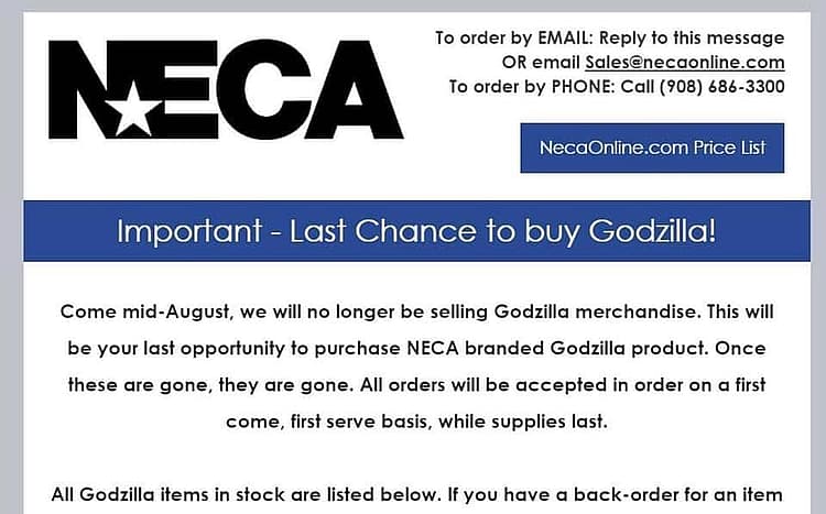 NECAGodzilla