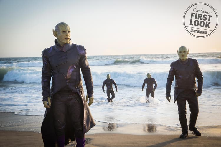 Ben Mendelsohn as the Skrull leader Talos