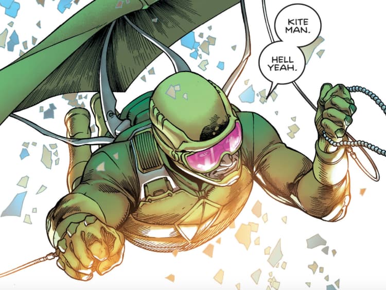 Kite-Man in "Batman" - DC Comics