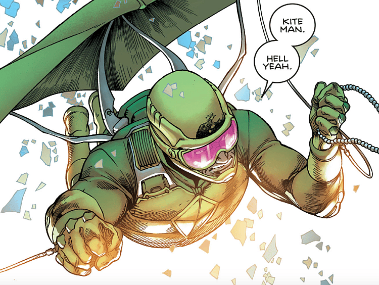Kite-Man in "Batman" - DC Comics