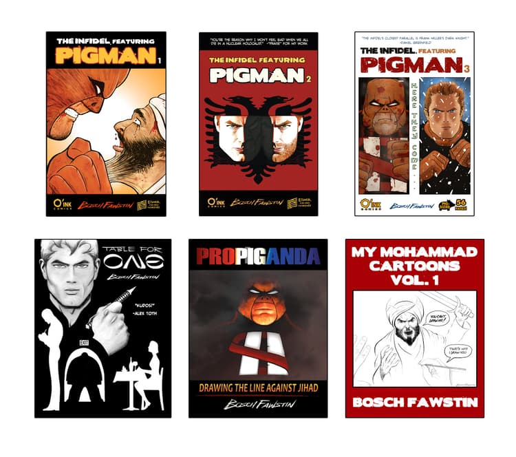 Bosch Fawstin Comics