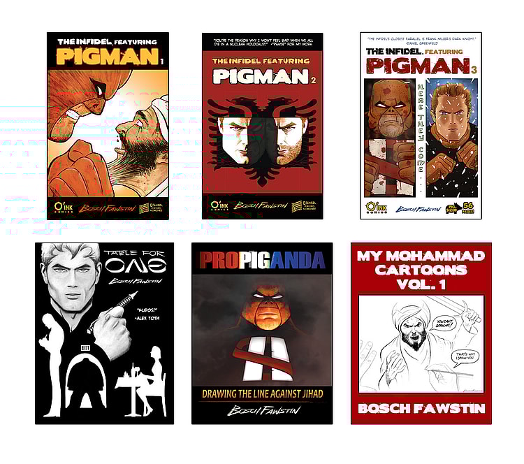 Bosch Fawstin Comics