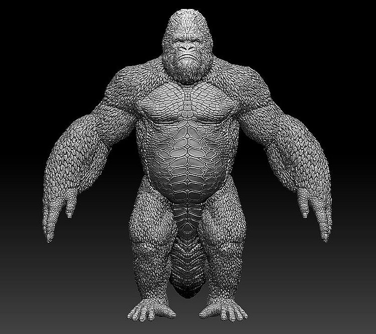 Godzilla-Kong hybrid3