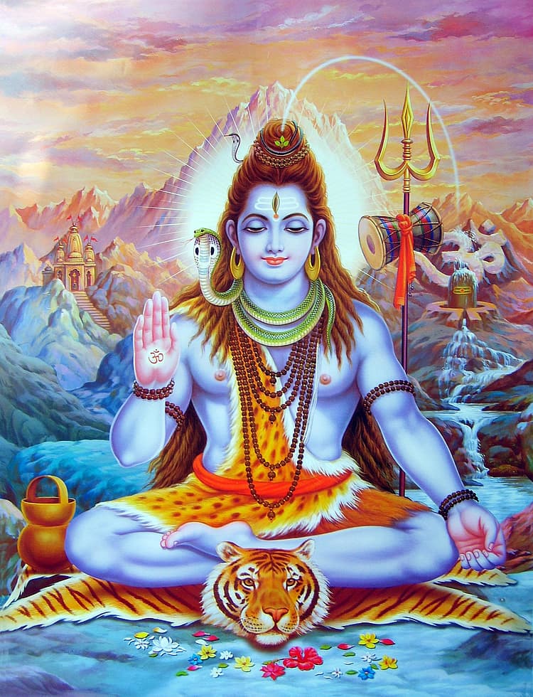 The Hindu God, Shiva.
