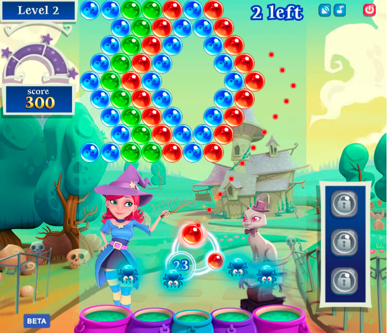 Chain reactions ready to cause toil and trouble in Bubble Witch Saga 2 (2014), King