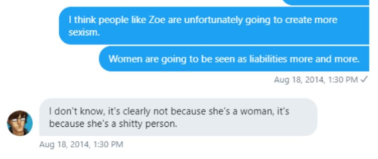 Private Messages Reveal Marvel Writer Zoe Quinn’s Abusive Behavior During Relationship with Alec Holowka