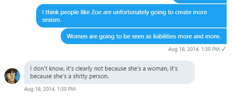 Private Messages Reveal Marvel Writer Zoe Quinn’s Abusive Behavior During Relationship with Alec Holowka