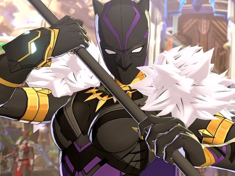 Black Panther in Marvel Tōkon Fighting Souls (2026) Arc System Works, PlayStation