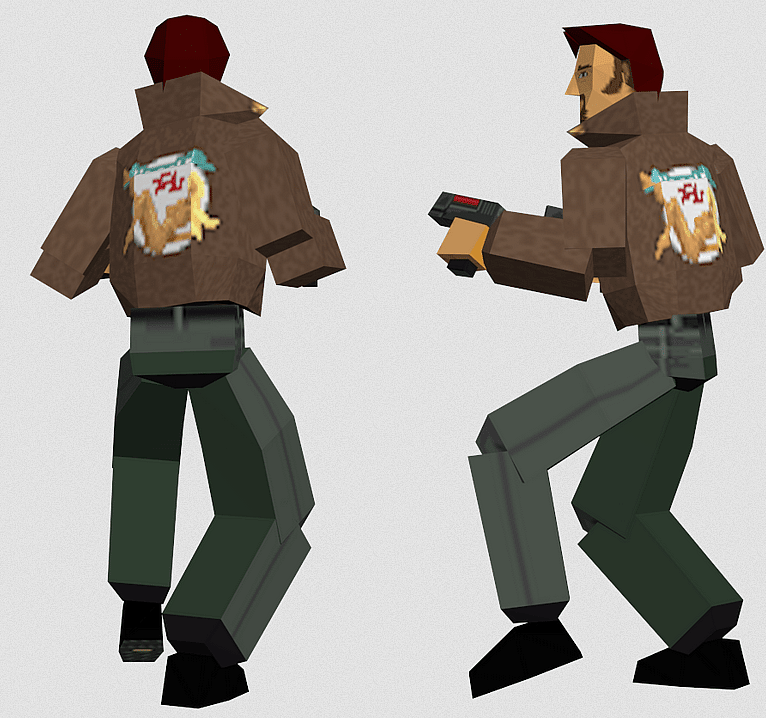Pierre's Lady Luck jacket in Tomb Raider (1997), Eidos Interactive