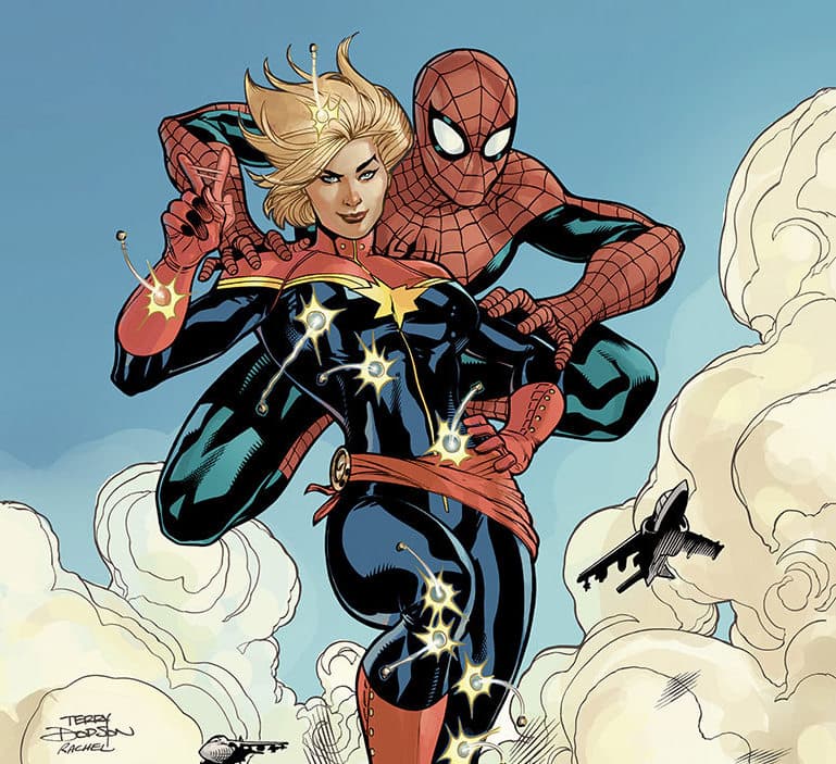 Cap and Spidey