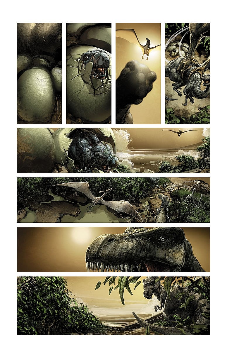 4001 A.D. #1 Preview Page