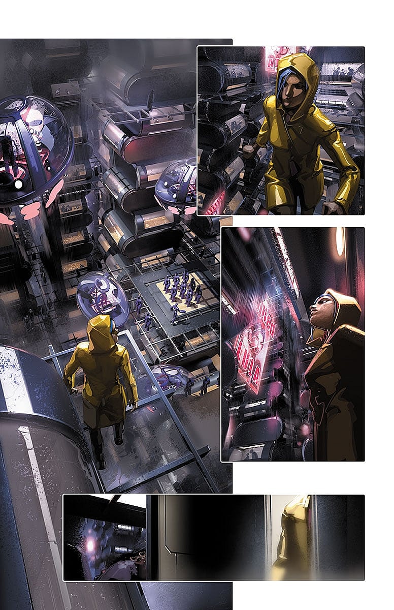 4001 A.D. #1 Preview Page