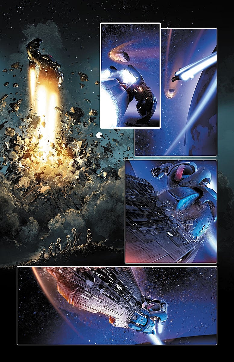 4001 A.D. #1 Preview Page