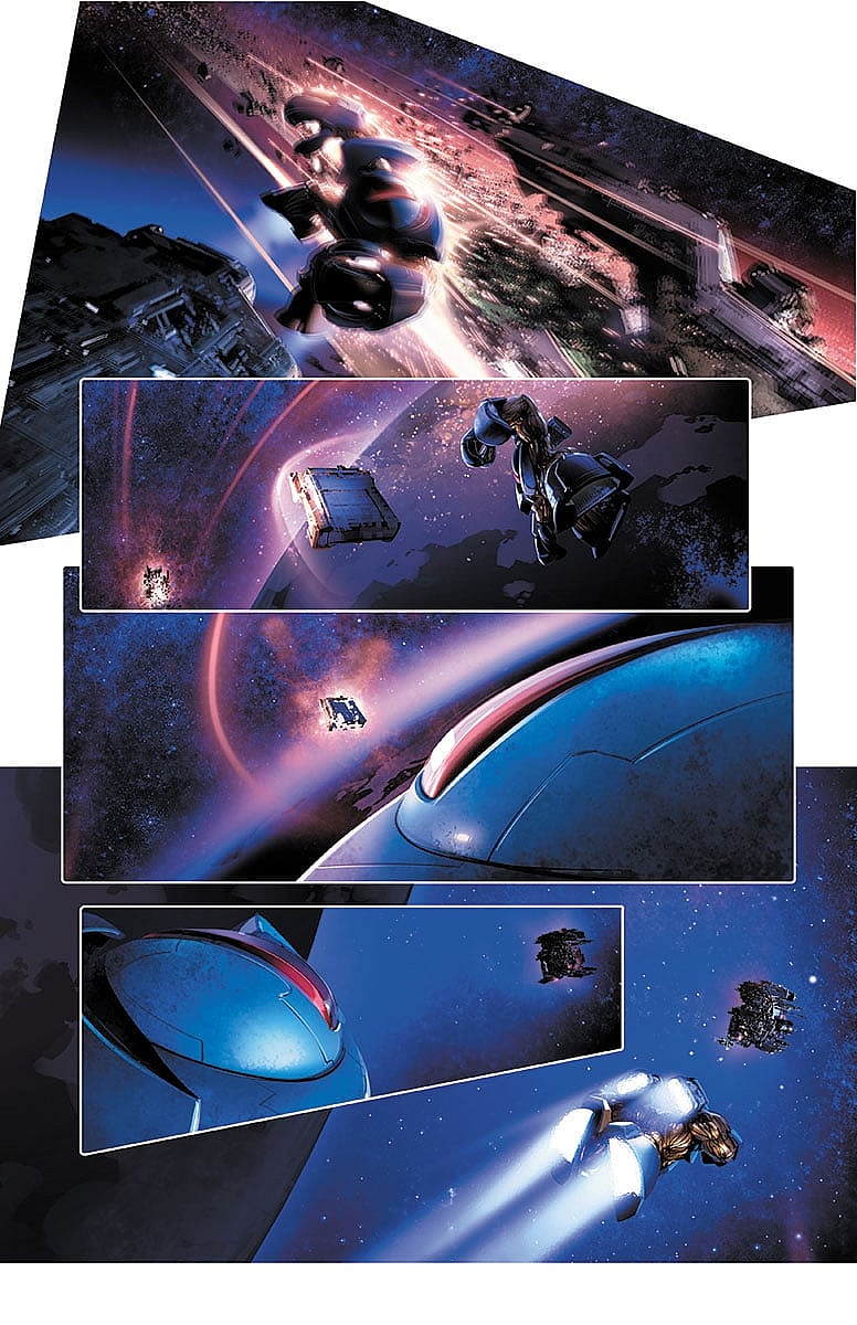 4001 A.D. #1 Preview Page