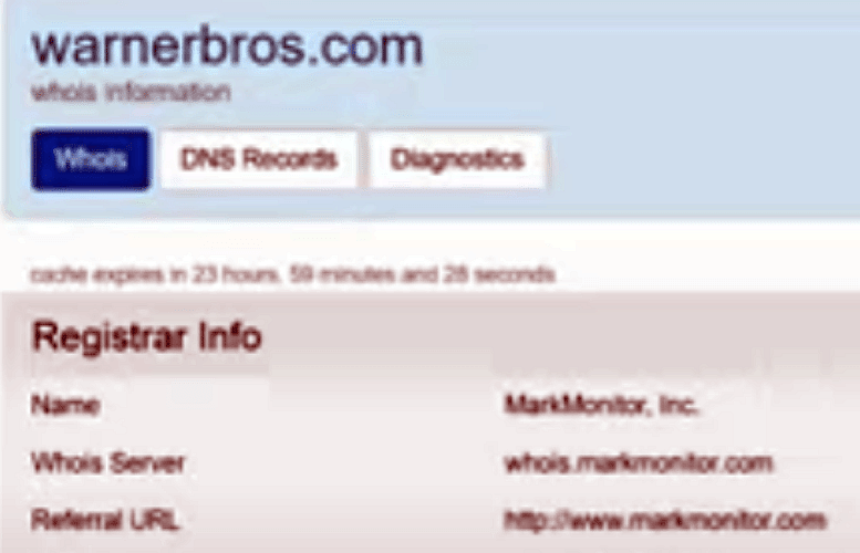 Screenshot WB-MarkMonitor