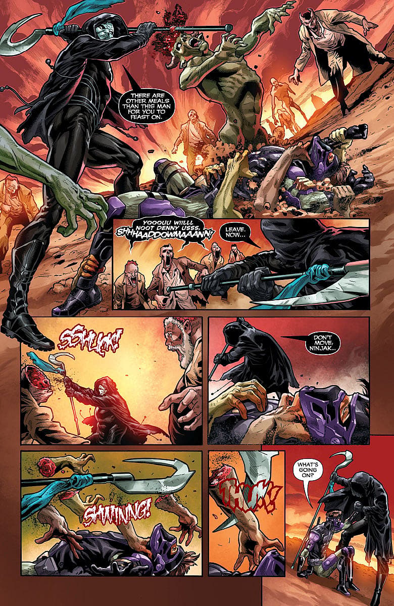 Ninjak vs The Valiant Universe #3