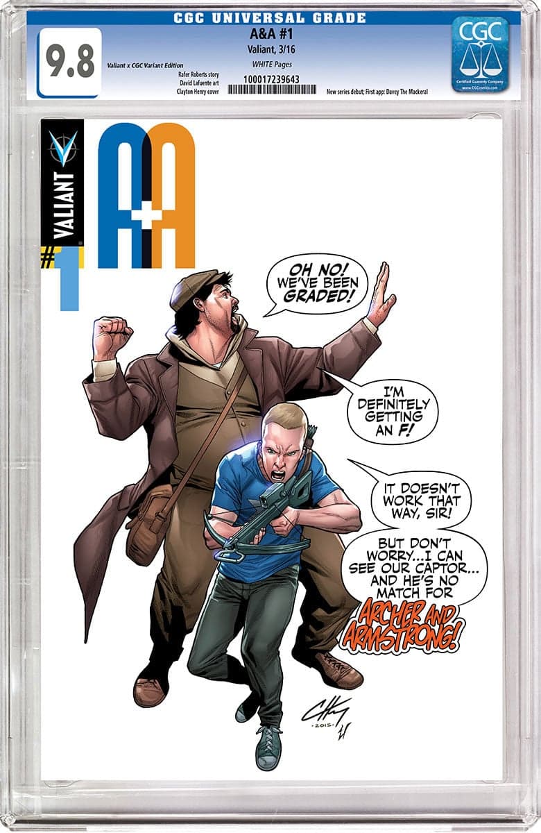 A&A: The Adventures of Archer & Armstrong #1 Cover