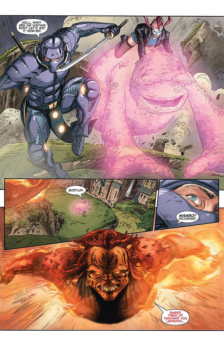 Ninjak #12 Preview Page